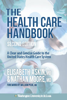 Paperback cover of The Health Care Handbook.